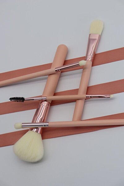 ruby face Σετ ροζ πινέλων 5 τεμαχίων