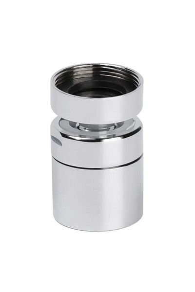 KUSTAR Internal Threaded Water Saving 360 Degree Rotating Faucet Head Solid Brass Stainless