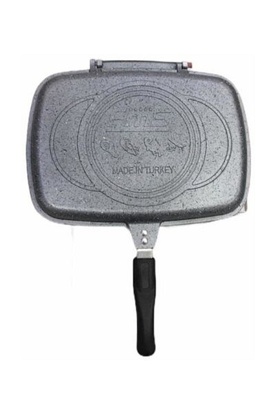 FMS Granite Double Sided Fish And Grill Pan 36 Cm Gray