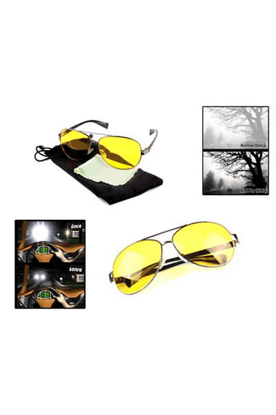 Yetkin Home Snowy Foggy Air Vision Enhancing Night and Day Vision Goggles