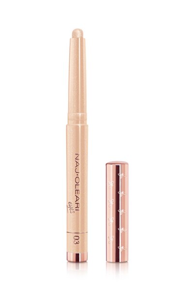 NAJ OLEARI Absolute Stay Eyeshadow Pearly Gold Kalıcı Stick Göz Farı
