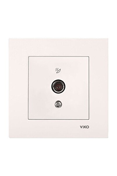 VİKO 12 Pieces Karre Cream Satellite Socket Finished Set