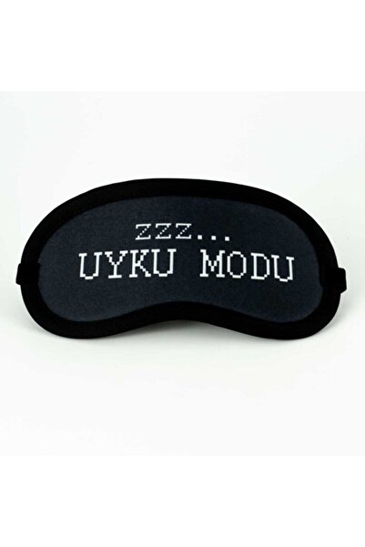 Genel Markalar Siyah Zzz Uyku Modu Yazılı Uyku Göz Bandı