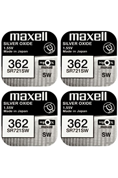 Maxell 362 Sr721sw 1.55v Saat Pili 4 Adet