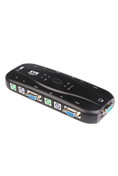 Platoon 4 Port Kvm Switch 4 Port Ps2 Kvm Switch