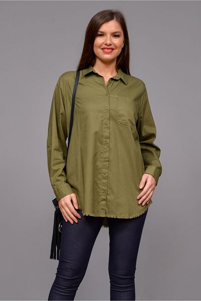 TUSSE Battal Cotton Women's Shirt