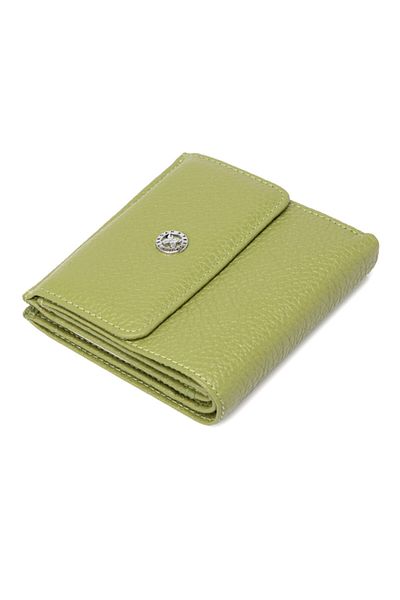 Tergan Portofel de damă din piele verde 05627g8z
