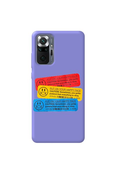 WANNA PROTECT حافظة هاتف Xiaomi Redmi Note 10 Pro Max بلون أرجواني من السيليك...