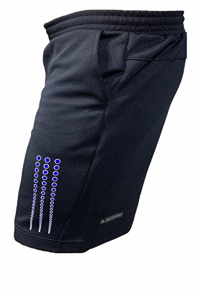 Fs F&s Erkek Siyah Saks Damla Baskılı Astarsız Cepli Koşu Günlük Spor Yürüyüş...