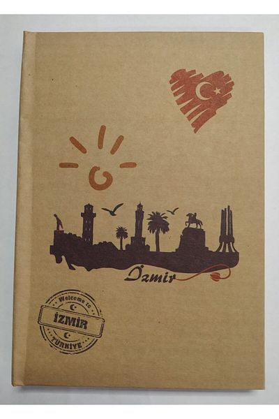 DEFTERSAN اسطنبول كاناكالي إزمير طرابزون دفتر خفيف للغاية 14*20