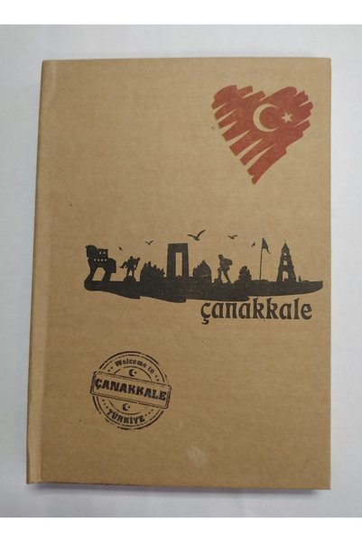 DEFTERSAN Istanbul Çanakkale Izmir Trabzon Extra Light Notebook 14*20