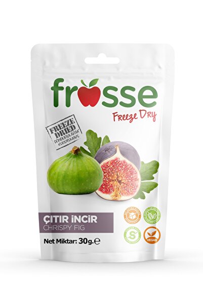 frosse İncir Kıtırı - Freeze Dried - Üretici Firmadan Dondurularak Kurutulmuş...