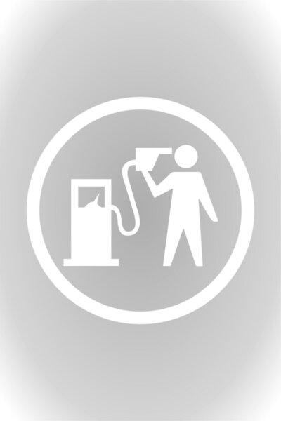 Quart Aksesuar 13 X 13 Cm Benzin Deposu Sticker Araba Yakıt Deposu Oto Araba ...