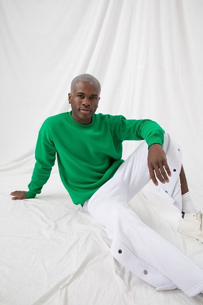 gothamvibes Ανδρικό φούτερ Vibe Oversize Emerald Green