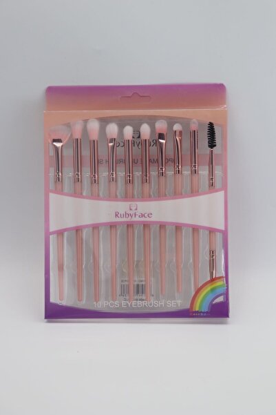 ruby face Σετ με 10 πινέλα μακιγιάζ