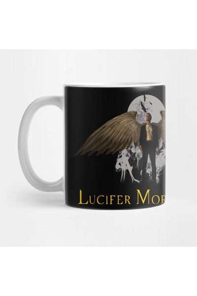 Pixxa Lucifer Morningstar-winged Mug Cup
