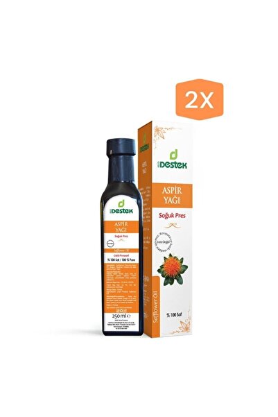 Destek 250 مل زيت القرطم - 2 قطعة