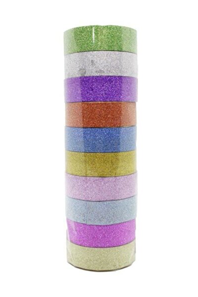Bubu 8231 Glitter Tape 10 Colors 10 Pack Deba