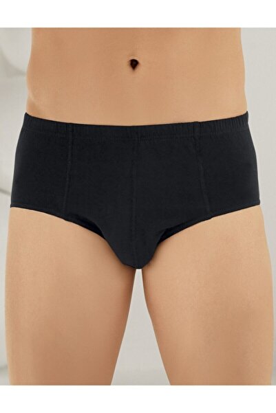 Arma Yıldız سراويل داخلية قطنية سوداء للرجال مكونة من 6 قطع