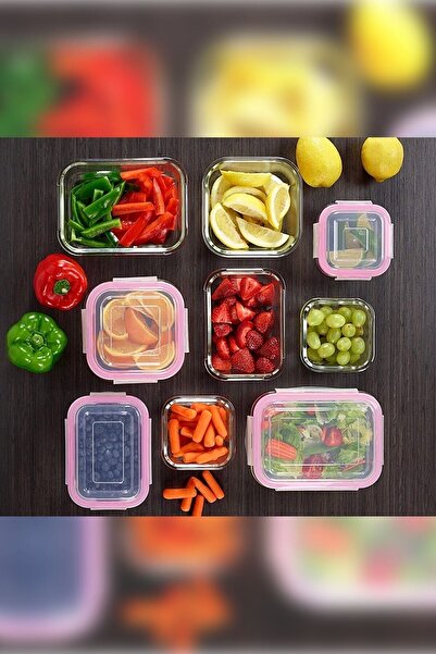 Prima Nova Glasslock Square 3-Piece Storage Container