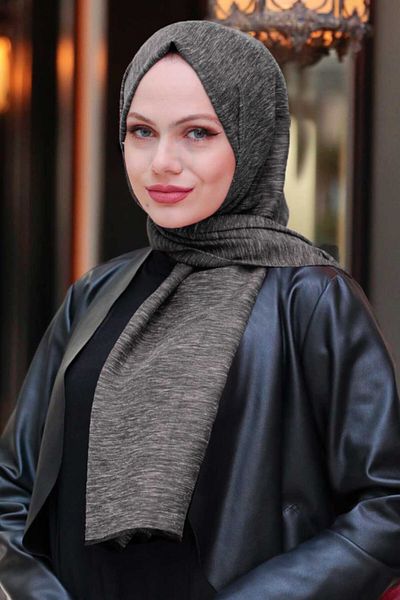 Neva Style - Smoked Hijab Shawl 4695fu