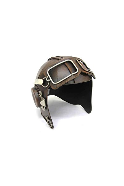 Mnk Dekoratif Metal Pilot Kaskı C0711