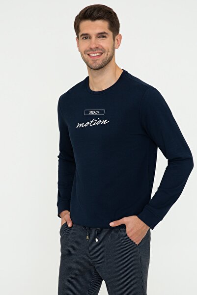 Pierre Cardin Lacıvert Erkek Sweatshirt G021SZ082.000.1394592