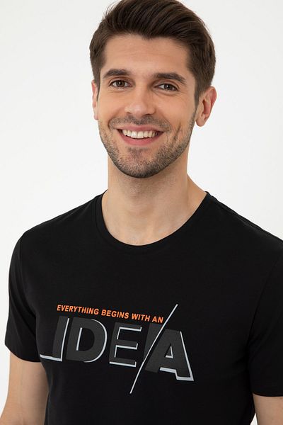 Pierre Cardin Μαύρο ανδρικό T-Shirt G021SZ011.000.1287953