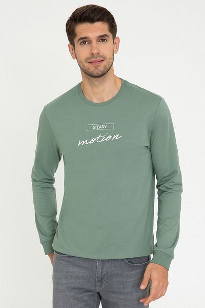 Pierre Cardin Ανδρικό πράσινο φούτερ - G021SZ082.000.1394592