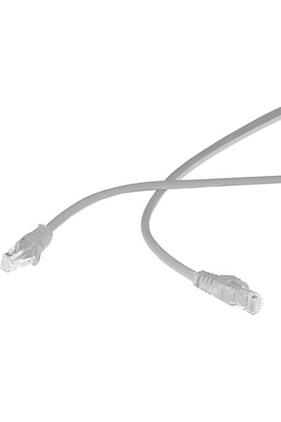 FLAXES Fnk-6003g Cat6 كابل تصحيح 30 سم 23awg رمادي