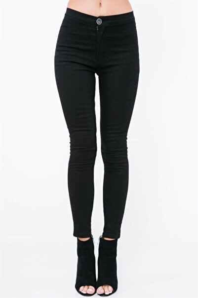 fasardi Yüksek Bel Kadın Pantolon