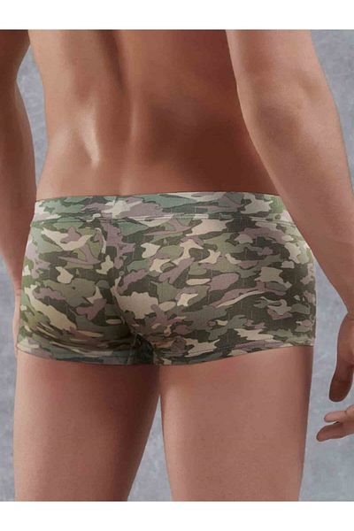 Doreanse Geantă pentru bărbați cu imprimeu modal Mini Boxer pentru glezne 1745 Camuflaj