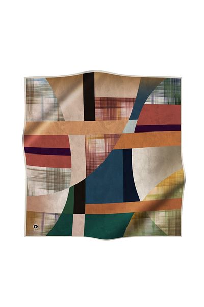 VİOLLA Twill Scarf - Petrol Green
