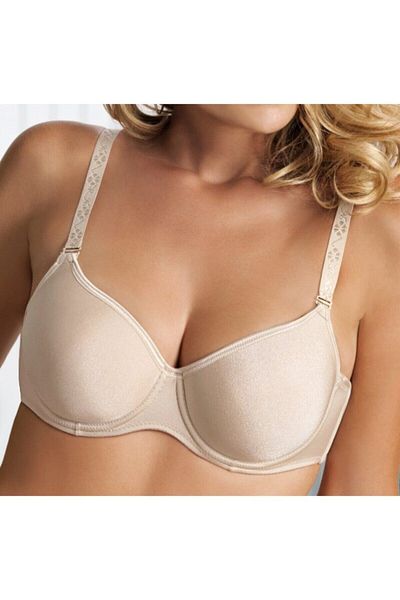 Orkide Women's Skin Color Plus Size Bra