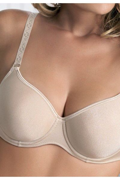 Orkide Women's Skin Color Plus Size Bra