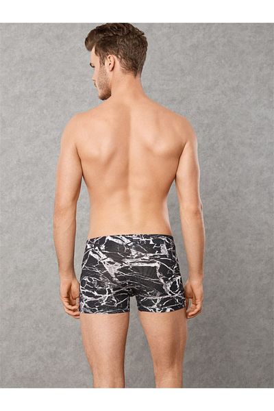 Doreanse Ανδρική τσάντα Modal πολύχρωμη στάμπα Normal Leg Boxer 1871