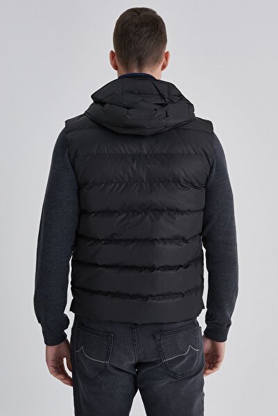 PAUL&SHARK Erkek Kapşonlu Şişme Yelek