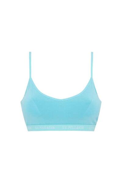 U.S. Polo Assn. US Polo AssnWomen's Comfortable Sports Bustier with Mint Cup L.2.0.1.L.0.14