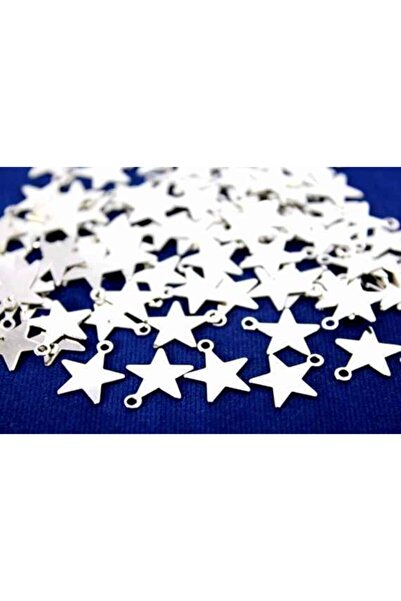 yfhobi 15 Adet - 12x10 Mm Yıldız Desenli Pul, Takı Malzemesi, Metal Pul, Nike...