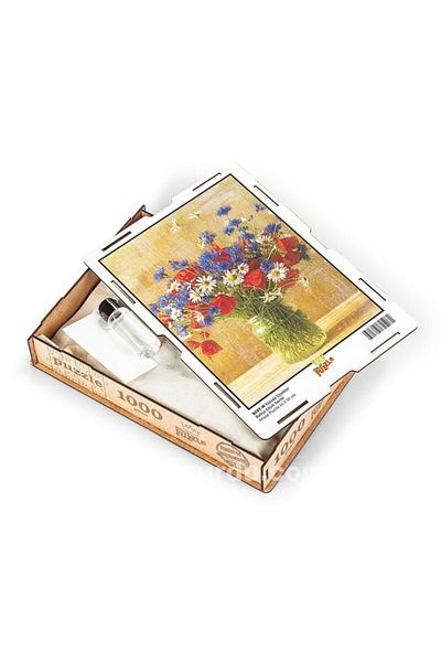 King Of Puzzle Garden Flower Series - Flowers in a Vase 1000 Piece Puzzle