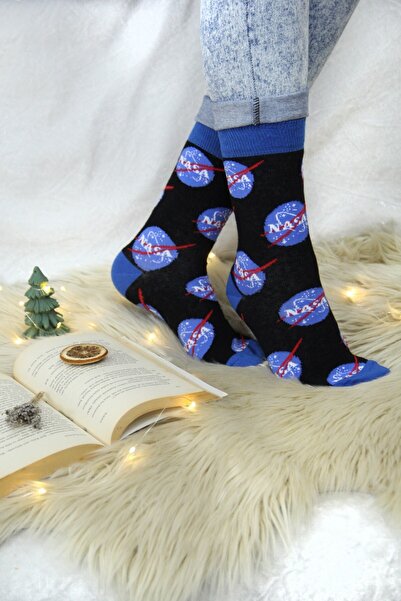 Esafe Home 6-Piece Space Themed (Nasa - Planets) Women's Socks