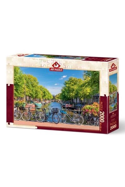 Art Puzzle Amsterdam Channel 2000 Pieces - Model 5480
