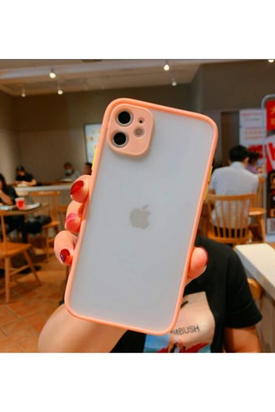 Molly iPhone 11 Compatible Cotton Candy Frosted Huskarl Double Layer Silicone...