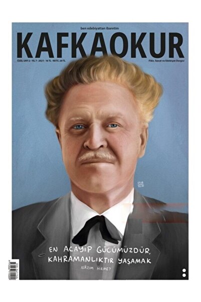 Kafka Okur Dergisi Yayınları Kafkaokur Nazım Hikmet Özel Sayı