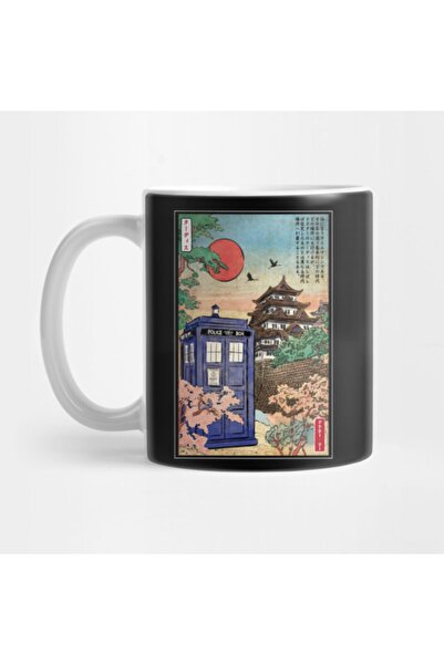 Pixxa Tardis In Japan Kupa Bardak