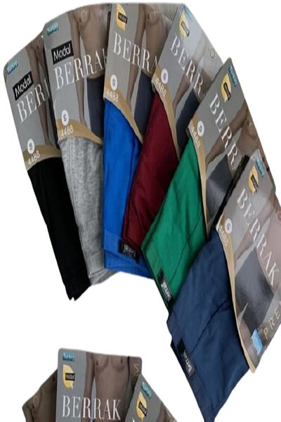 Berrak Ανδρικό μικτό χρώμα Thin Elastic Modal Boxer Short 3 Pack 4488