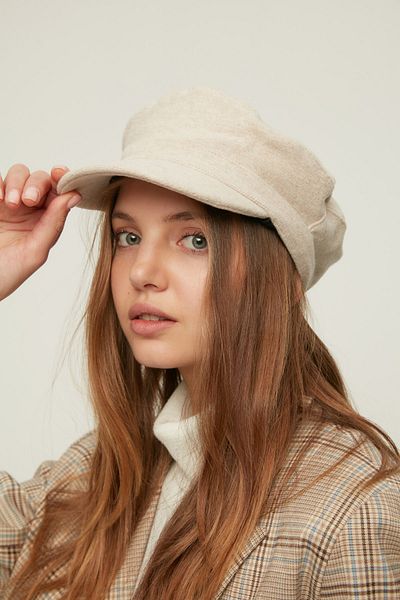 Trendyol Collection Béžová dámská kšiltovka TWOAW22SP0007