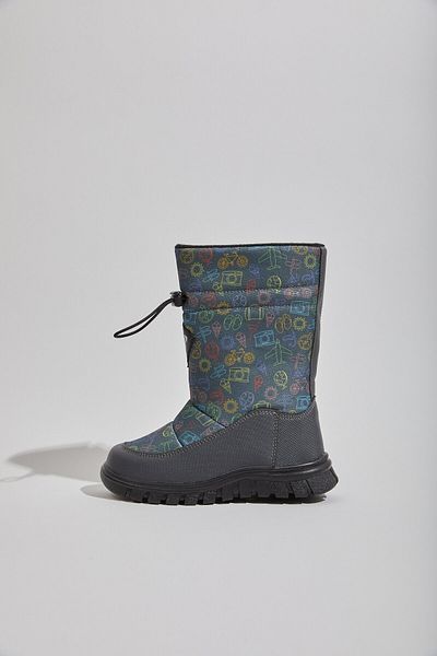 Dudino Step Grey Boy's Boots