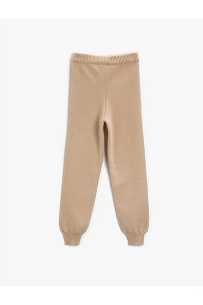 Koton Lange Strumpfhose aus Strick mit Schleife