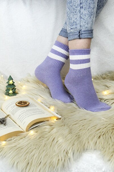 Esafe Home 6 Pieces Women's Luxury Striped Sports Socks